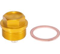 1 Ensemble Vis Bouchon Vidange M24 x 1.5 Magnétique Carter d'huile Moteur Voiture Doré