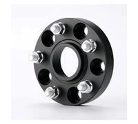 1 Entretoise Roue pour Quattroporte pour Alfieri pour Ghibli pour Gran Entraxe 5x114.3 Alésage Central 67.1 Mm M12x1.5 Élargisseurs Voie(Black 15mm 1PC)