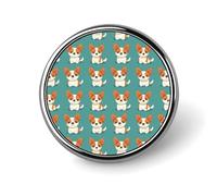 1 épingle en émail imprimé chiot dessin animé pour sac à dos - Jolie veste, manteau, chapeau, sacs, épingles, drôle et unique, fantaisie pour femmes et hommes