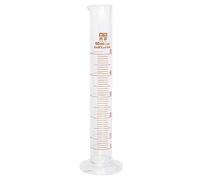 1 éprouvette graduée de laboratoire de 5 ml à 1000 ml, récipient de mesure en verre épais, fournitures de laboratoire(250ml)