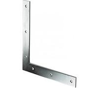 1 équerre d'assemblage plate acier zingué HETTICH, l.160 mm Zingué G