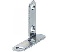 1 équerre de cadre coudée acier zingué HETTICH, l.30 mm Zingué G