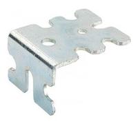 1 équerre système 32 acier zingué HETTICH, l.50 mm Zingué G