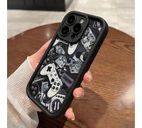 1 étui de téléphone anti-choc épaissi avec impression de jeu, compatible avec la série Apple et la série IPhone X/XS,iPhone 12,iPhone 12 Pro,iPhone 12 Pro Max,Iphone 13,Galaxy A12,Galaxy A32 4G,Galaxy