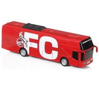 1. FC Köln Bus jouet avec son, bus d'équipe, 20 cm, bus