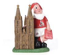 1. FC Köln Gartenzwerg Dom Football Multicolor
