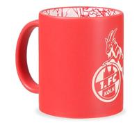 1. FC Köln Tasse gaufrée rouge