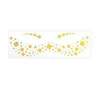 1 Feuille Brilleurs Butterfly Rose Face Stickers Tempary Freckles For Festivals Halloween Christmas Cosplay Party Music Festival Art