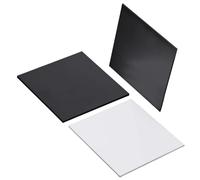 1 feuille de céramique zircone ZrO₂ - Dissipation thermique isolante haute température, 100 mm x 100 mm, épaisseur 0,05 à 5 mm,(Black,1.5mm)