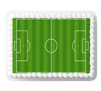 1 feuille de glaçage comestible pour décoration de gâteau au format A4 - Parfait pour les grands gâteaux pour créer une scène de football