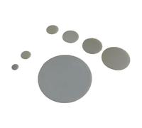1 feuille de substrat en céramique de nitrure d'aluminium - Matériau isolant résistant aux hautes températures for la fusion et le moulage(Φ100x1.5mm Pale 1)