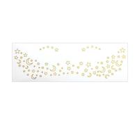 1 feuille de tatouages à paillettes pour femmes et filles avec des étoiles taches de rousseur et plus encore pour les festivals de musique et les fêtes