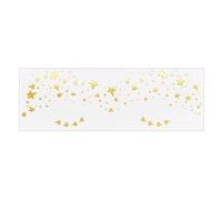 1 Feuille Gold Metallic Face Eye Makeup Stickers Pour Les Femmes Et Les Filles Adaptées Festivals Mariages Fêtes Célébrations Cosplay