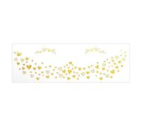 1 Feuille Metallic Butterfly Rose Face Tattooing For Women And Girls Cosplass Princess Halloween Christmas Party Makeup Bride Bachelorette Tattooing