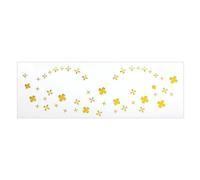 1 Feuille Metallic Butterfly Rose Face Tattooing For Women And Girls Cosplass Princess Halloween Christmas Party Makeup Bride Bachelorette Tattooing