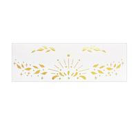 1 feuille métallique de tatouage pour visage avec étoiles taches de rousseur nœud papillon autocollants flocons de neige pour femmes filles festival fête maquillage