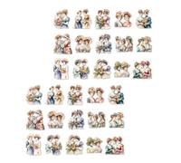 1 Feuille Scrapbooking Sticker Handbook Accessories Étanche Décorative Pour Lettres Autocollant Décoratif