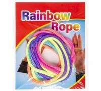 1 ficelle casse tete rainbow rope fais des figures avec tes doigts jeu Multicolore G