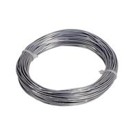 1 fil de zinc de 0,3 à 5 mm, longueur 1 m ou 5 m, fil d'anode en zinc durable for usage en laboratoire, fils de zinc métallique(4mmx1m)