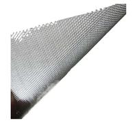 1 filet en aluminium à petit trou for éviter les moustiques et souris, ventilation rhombique dissipation de la chaleur(Hole 1x2mm,0.5x1m)