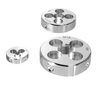 1 filière de filetage métrique à gauche M2 à M52 - Filières de filetage rondes en acier rapide for le travail du métal de précision(M20 x 1.5 (Outside 45mm))