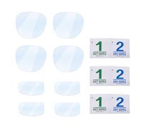 1 Film de Protection pour XREAL one/one pro/Air2 pro objectif Film de Protection d'objectif de Lunettes AR Haute définition Ensemble de films pour ANIMAUX de COMPAGNIE Avant (for XREAL ONE PRO)