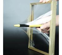1 film en silicone PDMS polydiméthylsiloxane - Substrat électronique flexible extensible pour microfluidique et utilisation en laboratoire (SK 0,02/0,05/0,1/0,2 x 100 x 100 mm)