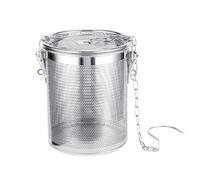 1 filtre à épices en acier inoxydable, filtre à thé, passoire à épices, sac à épices, adapté pour la cuisine et pour infuser du thé, des épices, des feuilles de thé ou des herbes, etc.