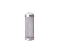 1 filtre d'entrée d'eau cylindrique for aquarium, bouchons de protection utiles en acier inoxydable 12 mm/16 mm(White-12mm)
