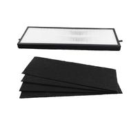 1 Filtre NEA-F1 True Replace + 4 Filtres À Charbon NEA-C1, Compatibles Avec Eureka, NEA120 Et Toshiba, Smart Wifi CAF-W36USW. Installation Facile.