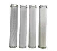 1 filtre pour pompe de pulvérisation sans air avec 4 ailes et trou inférieur, convient pour les applications en plastique renforcé (150 mesh)