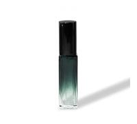 1 flacon de parfum vert dégradé, mini vaporisateur de parfum, flacon rechargeable en verre, récipient for cosmétiques liquides de voyage(D10ML)