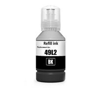 1 Flacon d'encre Noire Go Inks pour remplacer Epson T49H Compatible/Non OEM pour imprimantes EcoTank