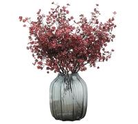 1 fleur artificielle gypsophile cerise et pour décoration d'intérieur, centres de table, arrangements de table, salon (1 pièce) fleur en papier (RD3, taille unique)