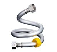 1 flexible de douche haute pression en PVC G1/2 de 20/200 cm, rallonge de plomberie for salle de bain, accessoires for pommeau de douche(B,60cm)