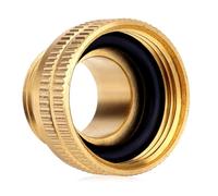 1 Foot Commercial Bronze Hose Link with Tape for Secure Sealing in Extreme Climate Conditions Tall Pressure Water Hose Link