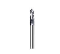 1 foret à pointeau 50-150 mm, 60 90 120 degrés, chanfrein 0,5-20 mm, emplacement de départ, mèche centrale, fraise CNC, fraise en carbure for aluminium(D1XR60X50L)