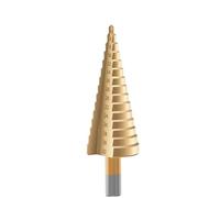 1 foret étagé hexagonal triangulaire plaqué titane à rainure droite 4-22 mm, outil d'alésage de type pagode(Triangular Handle,4-20mm)