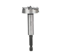 1 foret Forstner de 35 mm, tige hexagonale de 1/4" en acier au carbone pour bois, MDF, construction de meubles