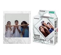 1 Fujifilm instax Square Film marbre blanc