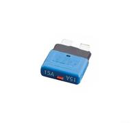 1 fusible disjoncteur fin pour 12 V/24 V, réinitialisation automatique pour automobile et marine, capacité de 530 A (15 A)