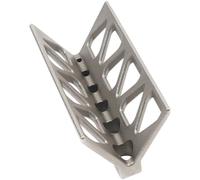1. Gabarits de perçage de tuyaux en acier métallique avec outil de centrage, guide de découpe triangulaire pour tubes ronds