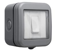 1 gang 2 Way IP55 résistant aux intempéries 20 Amp Interrupteur extérieur