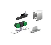 1 Garniture + rail en 2.40M MA40-240 Porte de 40 KG