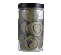 1 Gâteau d'herbe molaire de Lapin Parc pour Animaux de Compagnie Chiot à mâcher Parc pour Chiot pour Chien Biscuit molaire de Lapin grincement de Dents Biscuit Gazon Green GANAZONO