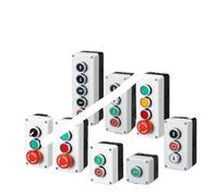 1 gear button switch control box emergency stop waterproof button indicator box start electrical box NWPNLXEA(Self reset)