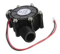 1 générateur micro-hydroélectrique 80 V/12 V/5 V 10 W, débit d'eau du robinet, hydraulique, DIY, 1/2 pouce, générateurs d'énergie alternative(12V Transparent)