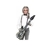 1 grande guitare gonflable squelette 105 cm rock star jouet