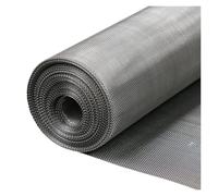 1 grille métallique tissée en acier inoxydable 304, 50 x 100 cm, for filtre à air, protection de fenêtre, filtration(12 Mesh 1.8mm hole)