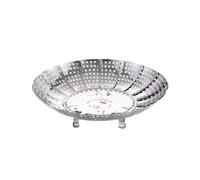 1 grille vapeur pliable en acier inoxydable - Plateau universel polyvalent for la maison et(S)